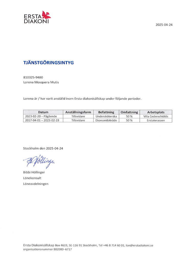 810325-9480 - TJG Intyg | PDF