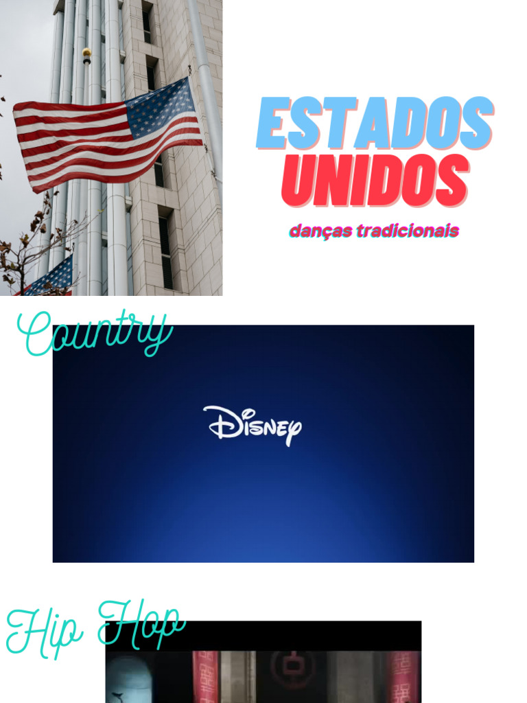 Danças Tradicionais Dos Estados Unidos | PDF