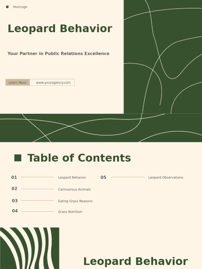 A Leopard Eating Grass | PDF | Nutrition | Diet & Nutrition