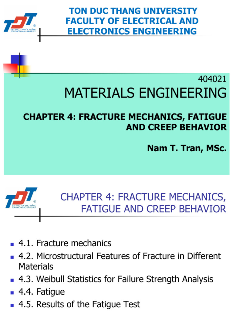 Fatigue Mechanics and Testing Overview | PDF | Fracture | Fatigue ...