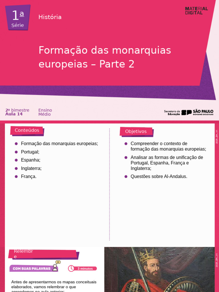 Formação das Monarquias Europeias | PDF | História da Europa | Monarquia