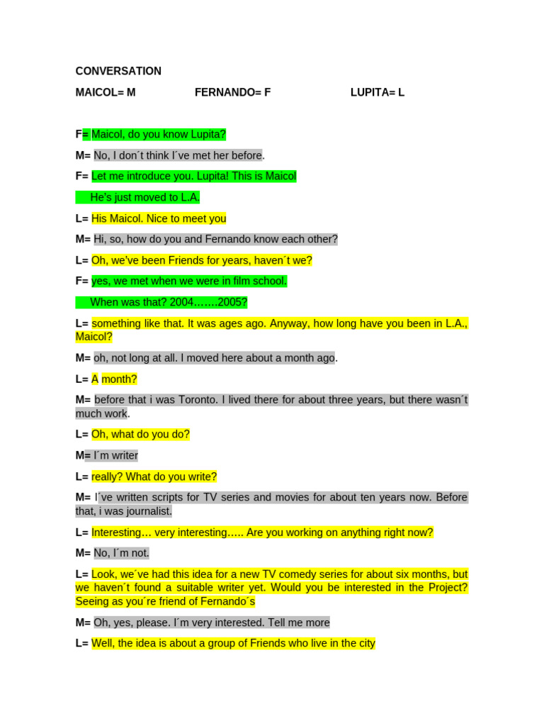 CONVERSATION | PDF