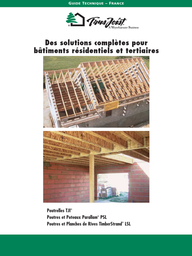 Solutions en bois composite pour constructions | PDF | Bois (matériau ...