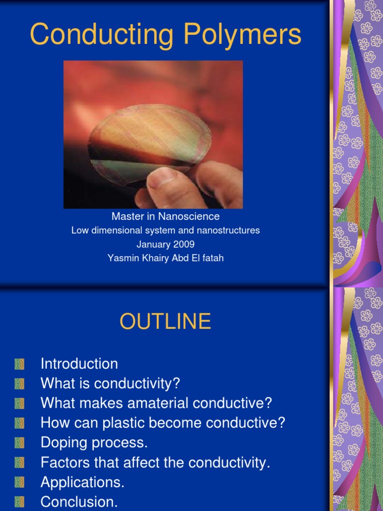 Conducting Polymers 4 Electrical Resistivity And Conductivity