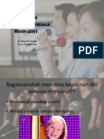 Membina Keyakinan Semasa Menyanyi