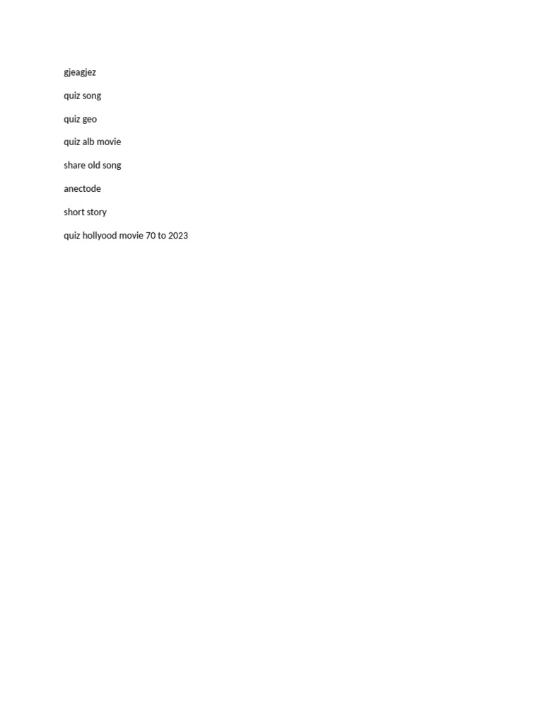 To Post | PDF
