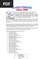 Download 20 Virus Komputer Tahun 2009 by kahfiasmirzah SN86994187 doc pdf