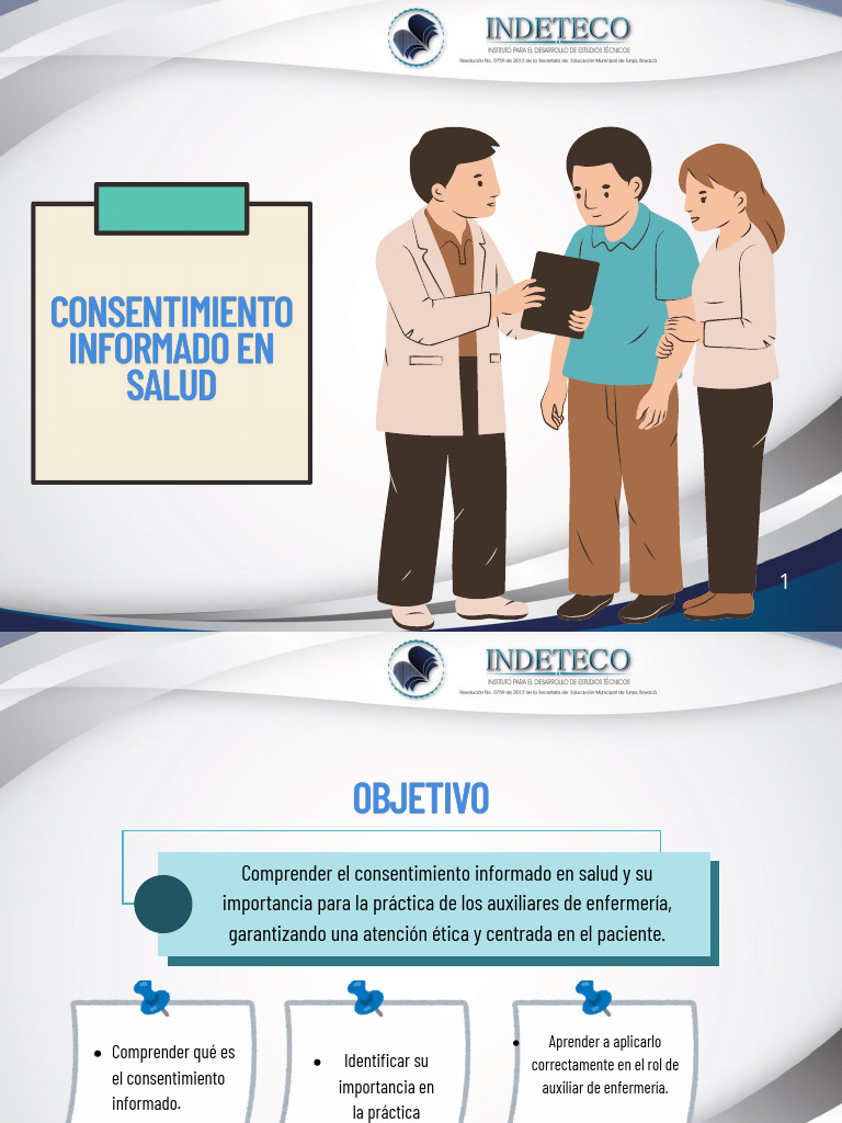 Consentimiento Informado en Salud | PDF | Consentimiento informado