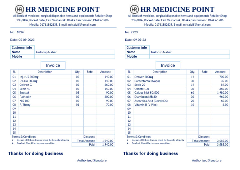 Local Guide Program Invoice Summary | PDF