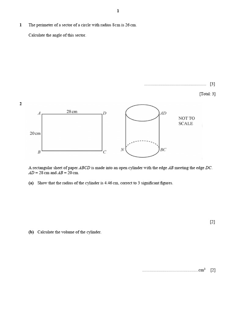 Year 10 Maths Summer Term Cat | PDF | Area | Triangle