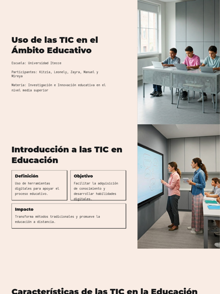 Uso de TIC en Educación Superior | PDF | Tecnología de información y ...