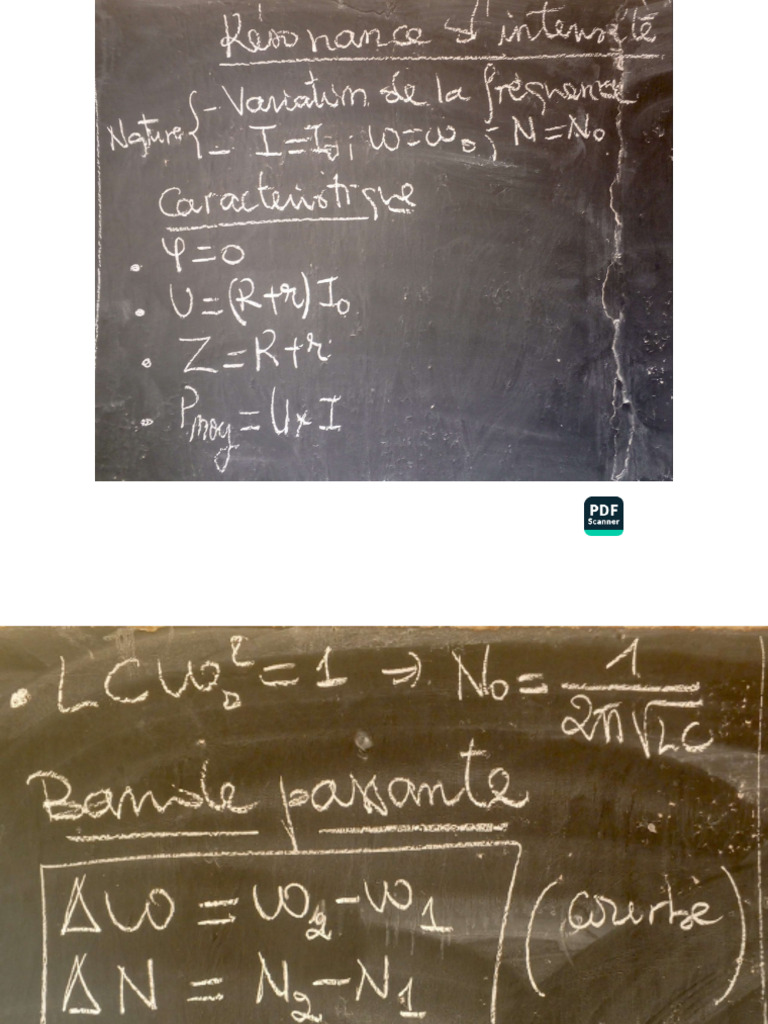 Circuit RLC | PDF