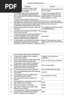 IQ Questions With Answers and Explanations | PDF