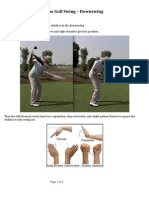 The Golf Swing - Downswing