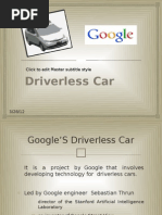 Driver Less Car