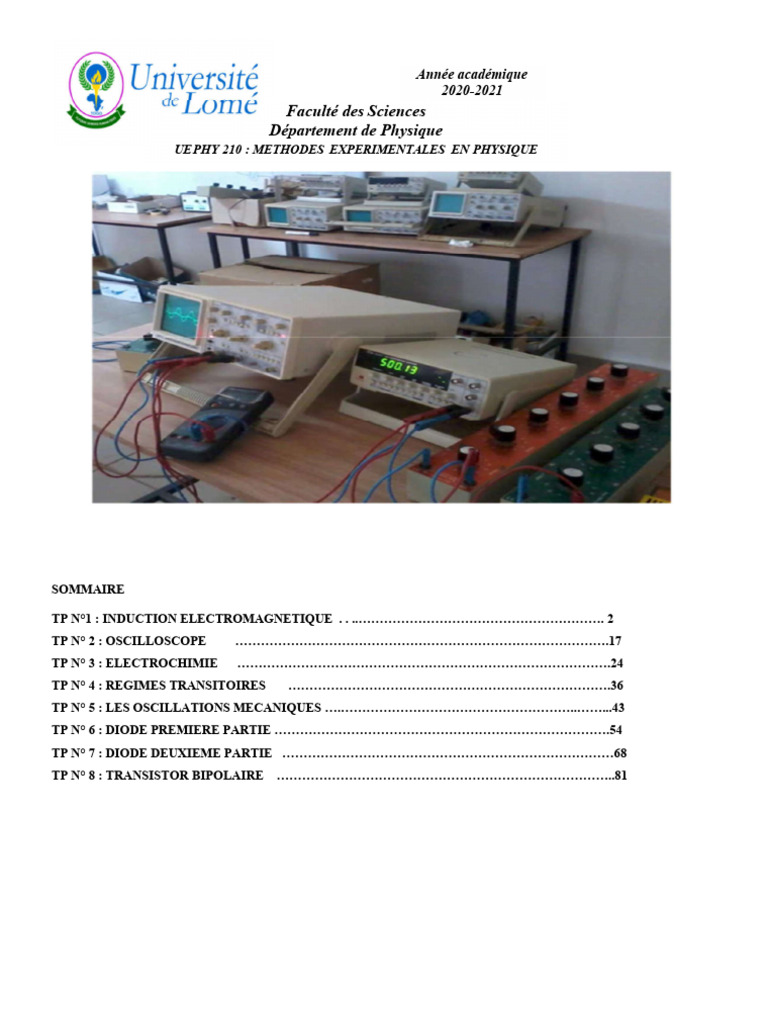 Induction Électromagnétique et Auto-Induction | PDF | Champ magnétique ...