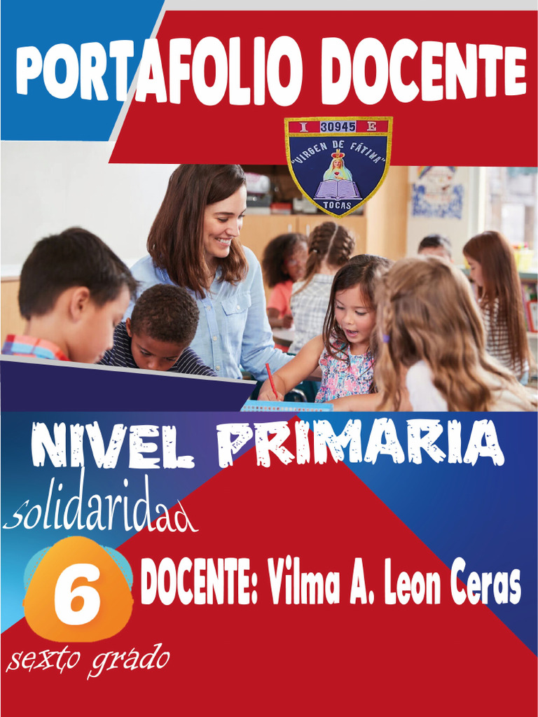 PORTAFOLIO DOCENTE 2024 ACTUALIZADO | PDF | Plan de estudios | Maestros