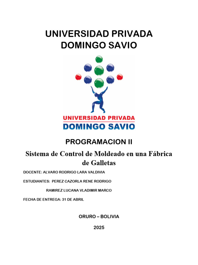 Proyecto Socioformativo Programacion II | PDF | Informática