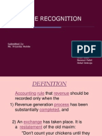 Revenue Recognition