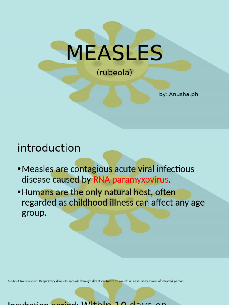 Measles | PDF