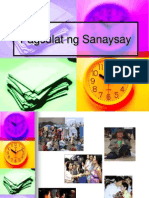 Pagsulat NG Sanaysay