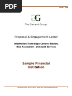 The Garland Group - FFIEC IT Audit Proposal