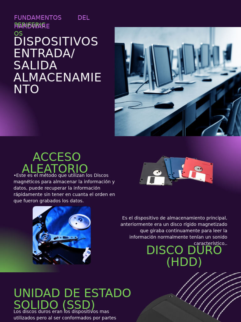 Presentacion Fundamentos Del Harware | PDF | Hardware de la computadora ...