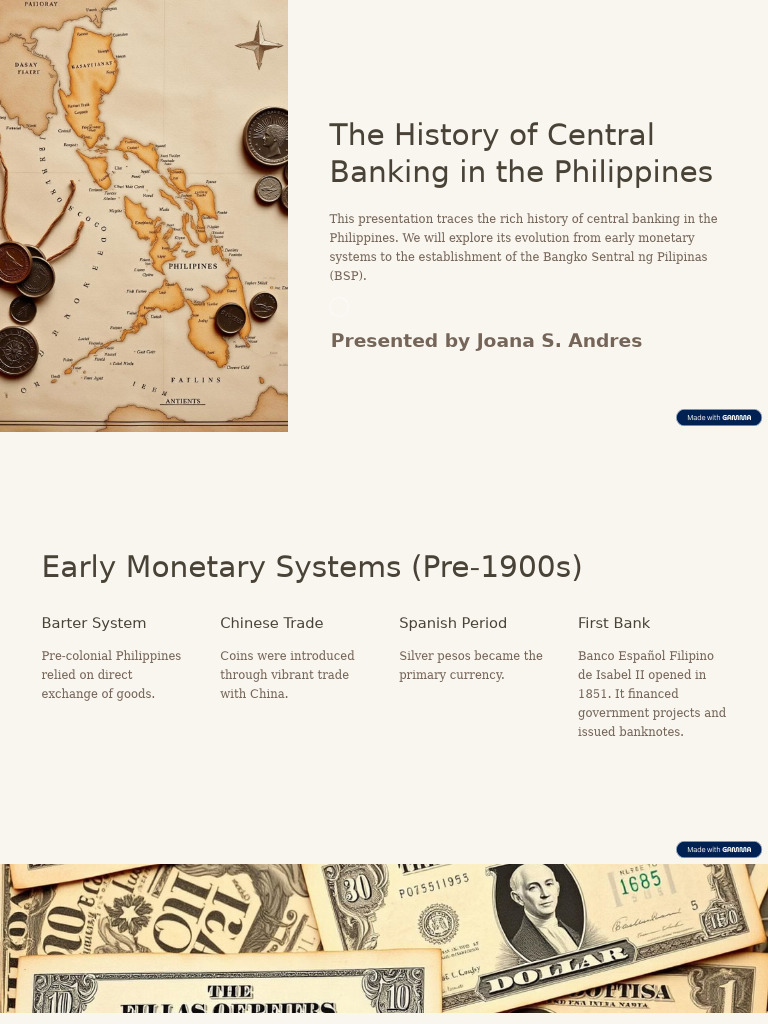 Evolution of the Central Bank in the Philippines | PDF | Central Banks ...