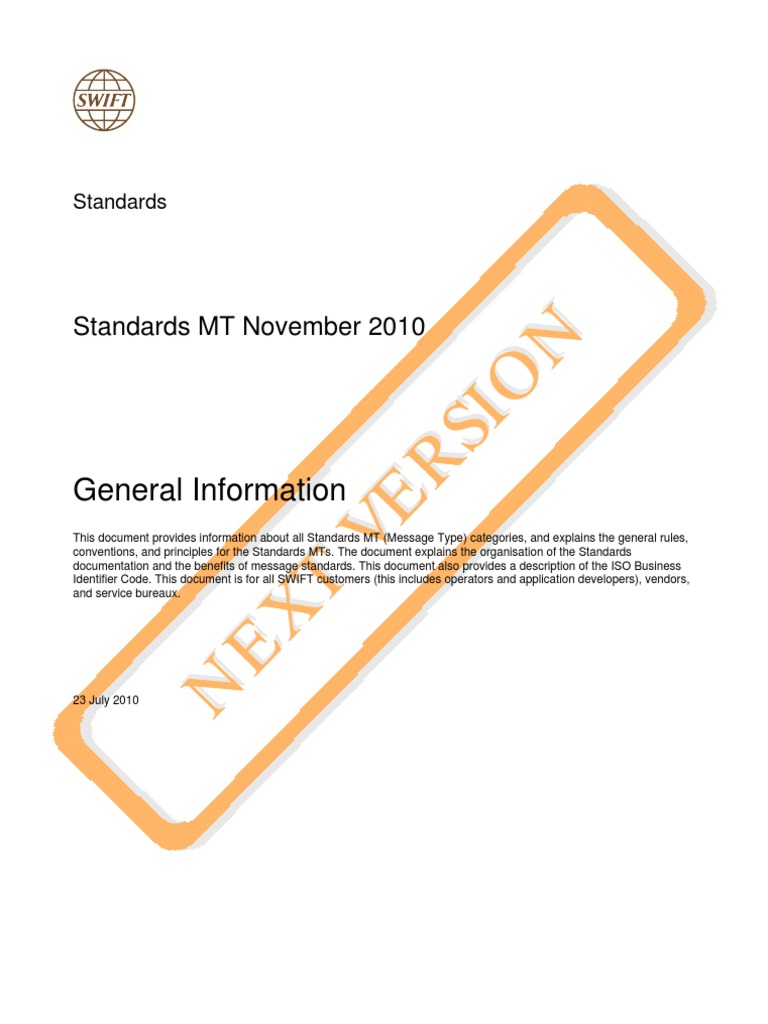 General MT SWIFT | PDF | Business (General) | Business