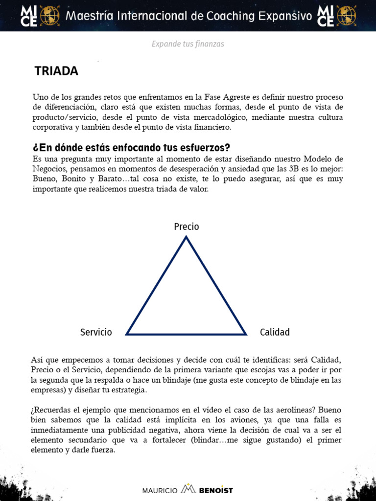 15.1 Manuel - v4. Triada | PDF