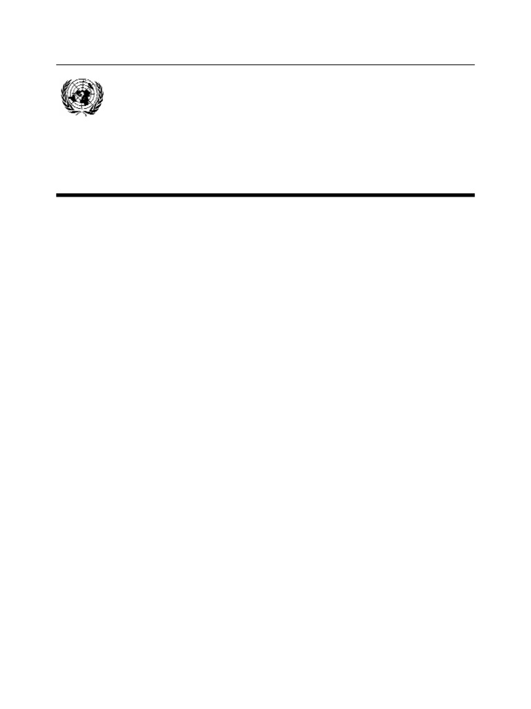 UN Security Council Statement on Civilian Protection | PDF ...