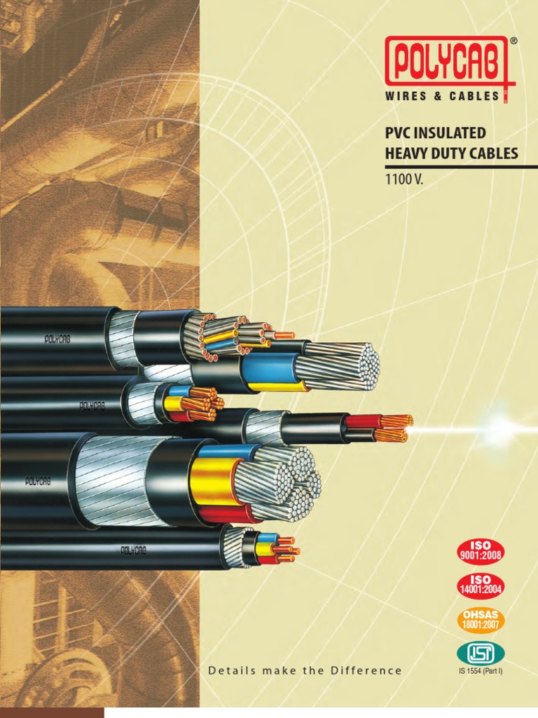 Polycab PVC Insulated Cables Catalogue | PDF | Cable | Electrical Conductor