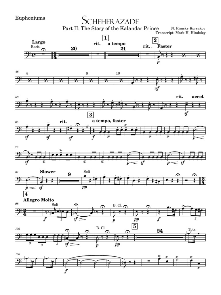 Scheherazade II: Kalandar Prince | PDF | Poetics | Musical Forms