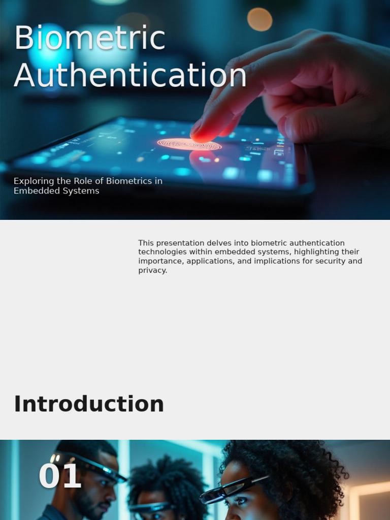 Biometric Authentication in Embedded Systems | PDF | Biometrics | Security