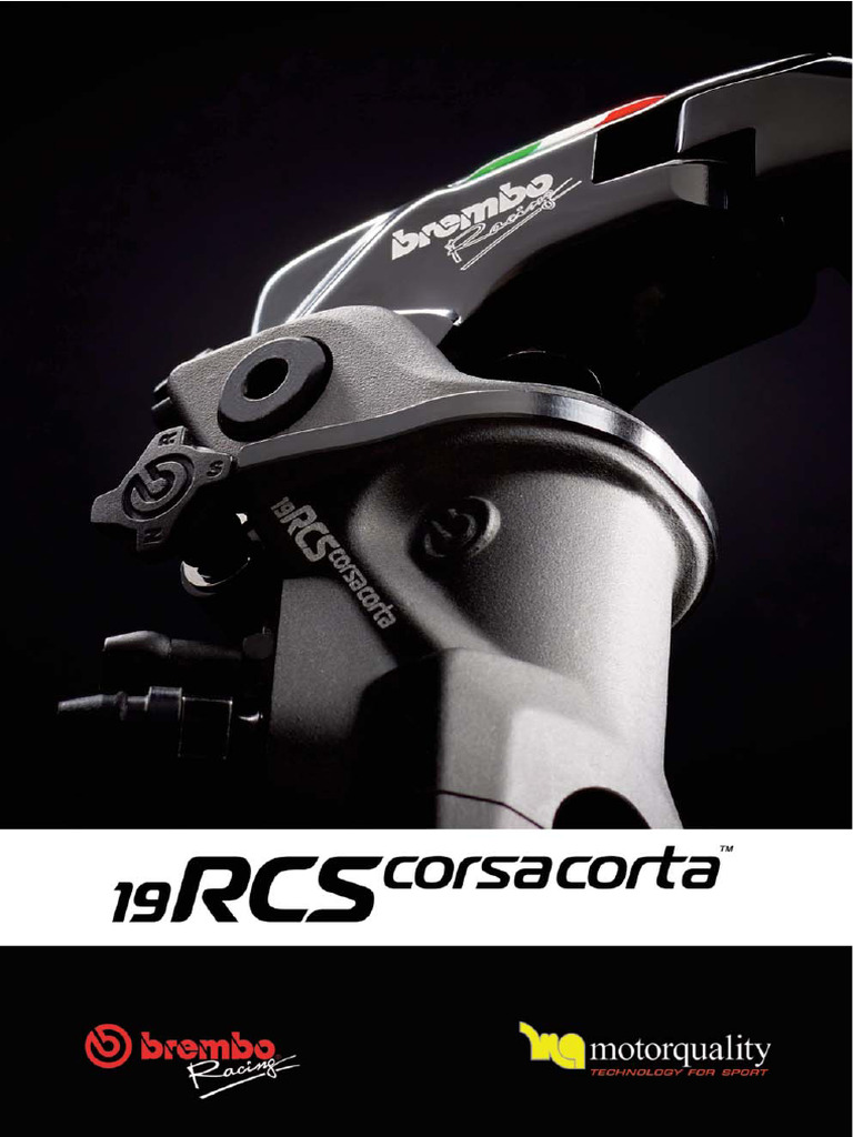 19RCS Corsa Corta: Custom Brake Master | PDF | Vehicle Parts | Vehicle ...