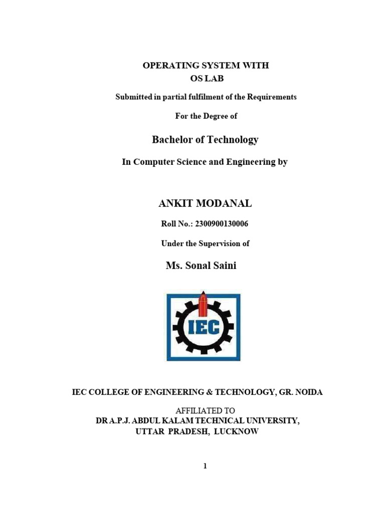 Ankit OS | PDF