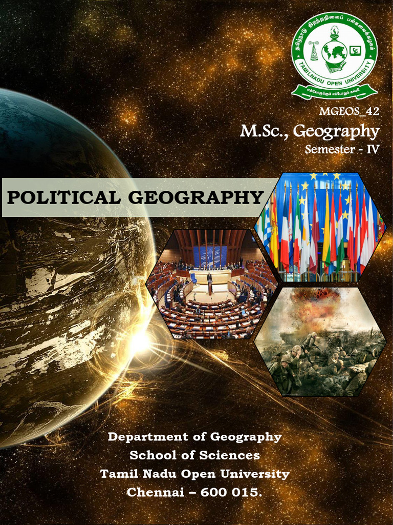 Political Geography Course MGEOS-42 | PDF | Geography | Geopolitics