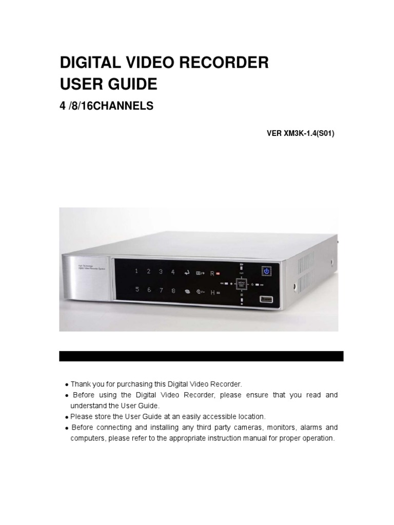 XM3000 Series Instruction Manual | PDF