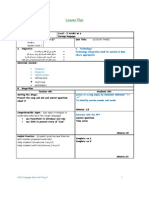 AFL - Lesson Plan - Level 2 - Unit 3