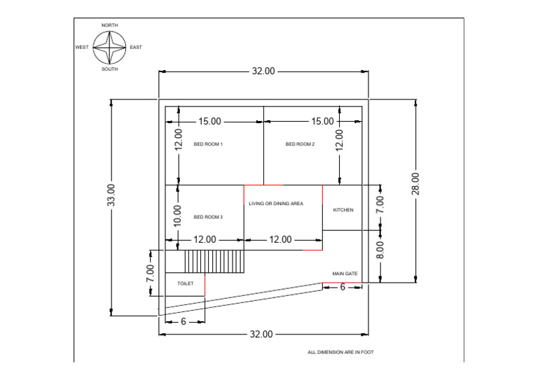 Room Dimensions and Layout Plan | PDF