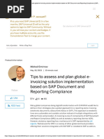 SAP DRC eInvoice Processing Guide | PDF | Invoice | Class (Computer ...