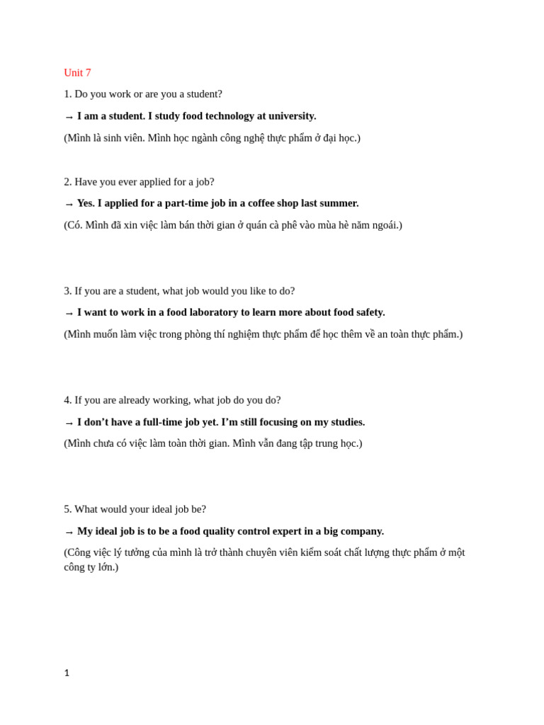 Speaking 3 | PDF