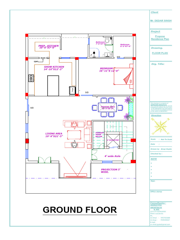 Residential Floor Plan Layout | PDF