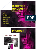 Marketing Management: Prepared By: LEE Linda Su Hong Rahim Balqis Hafizah