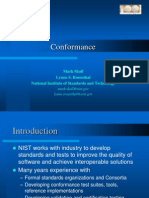 Conformance: Mark Skall Lynne S. Rosenthal National Institute of Standards and Technology