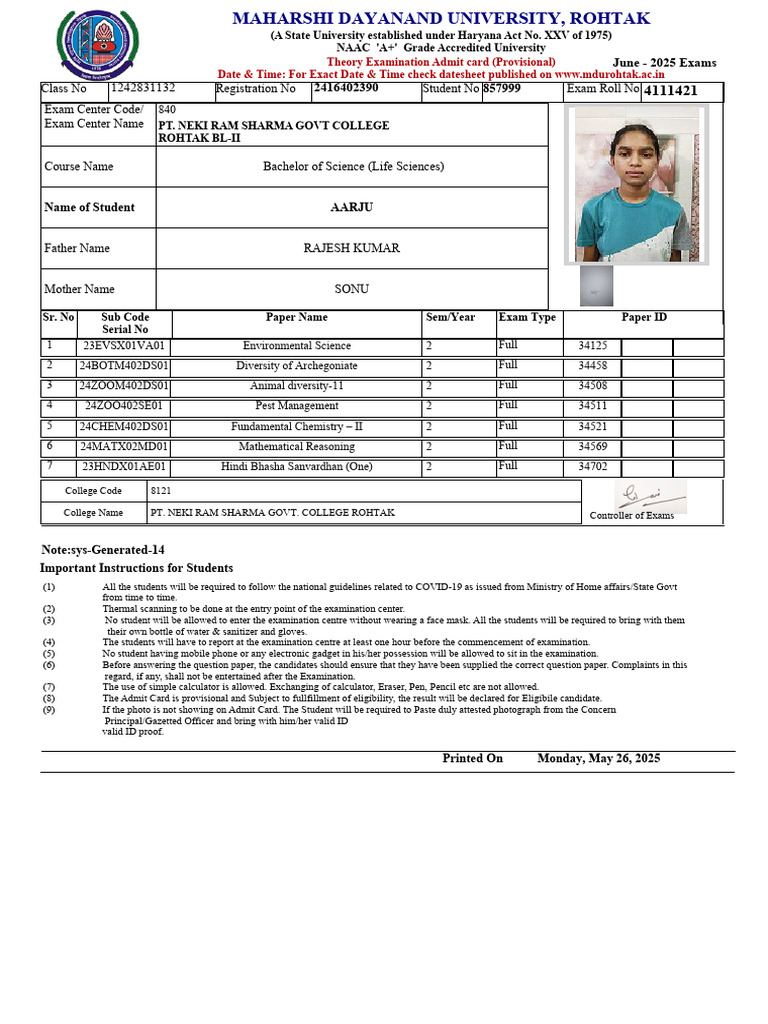 BSC Life Science 2nd Sem Without Library | PDF