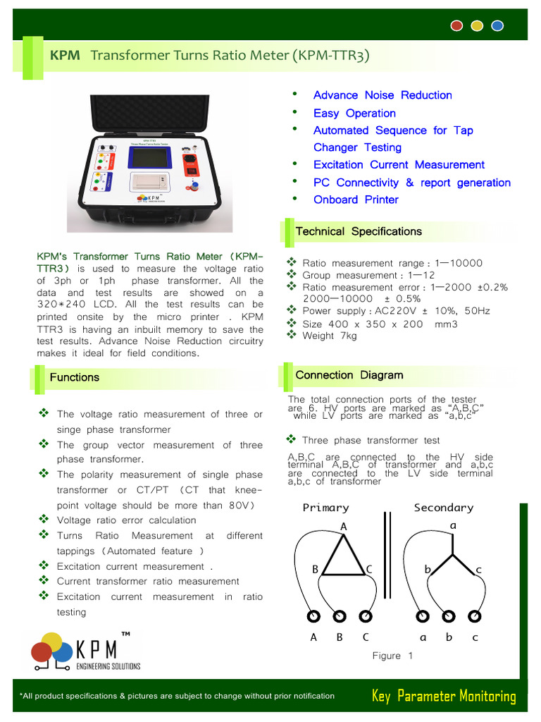 # TTR-KPM | PDF | Transformer | Electrical Engineering
