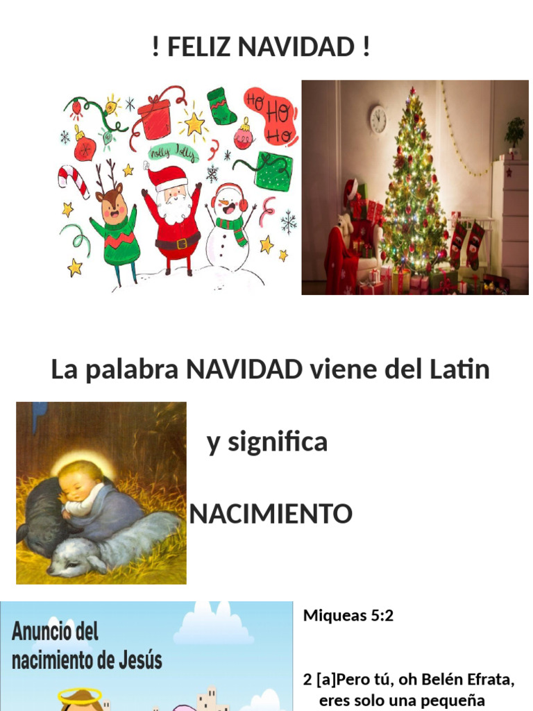 Significado y relatos de la Navidad | PDF | María, madre de Jesús | Jesús