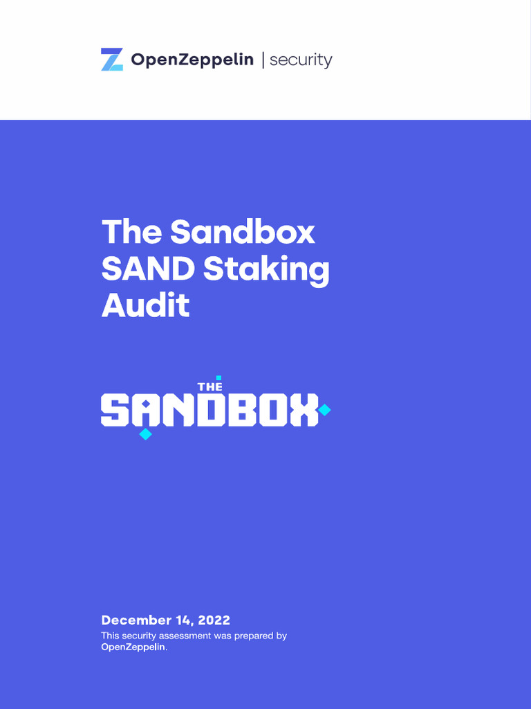 Audit Report - Staking (14.12.2022) | PDF