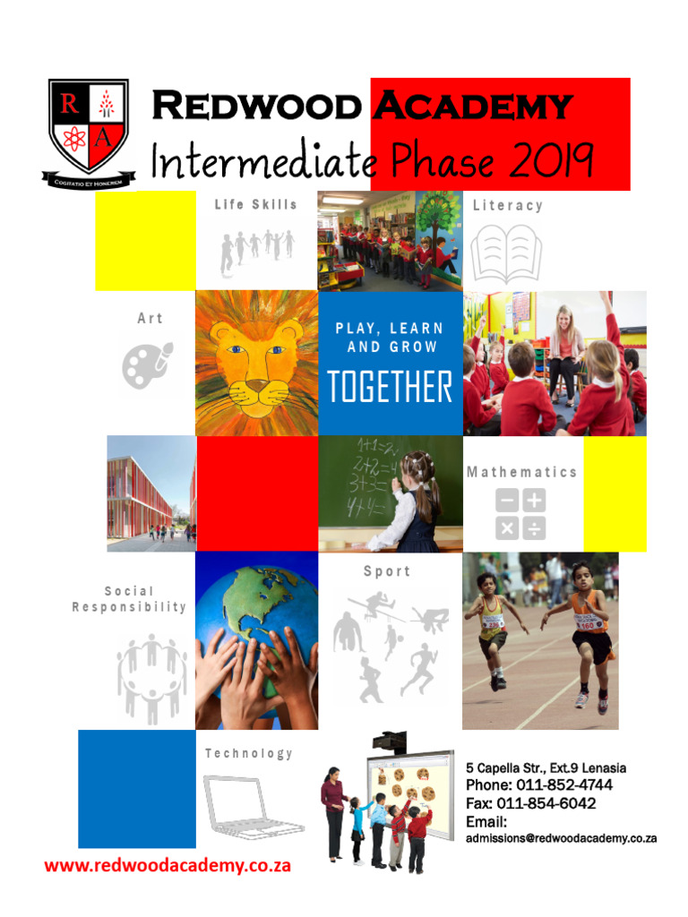 Redwood Academy Intermediate Phase Overview | PDF | Learning | Curriculum